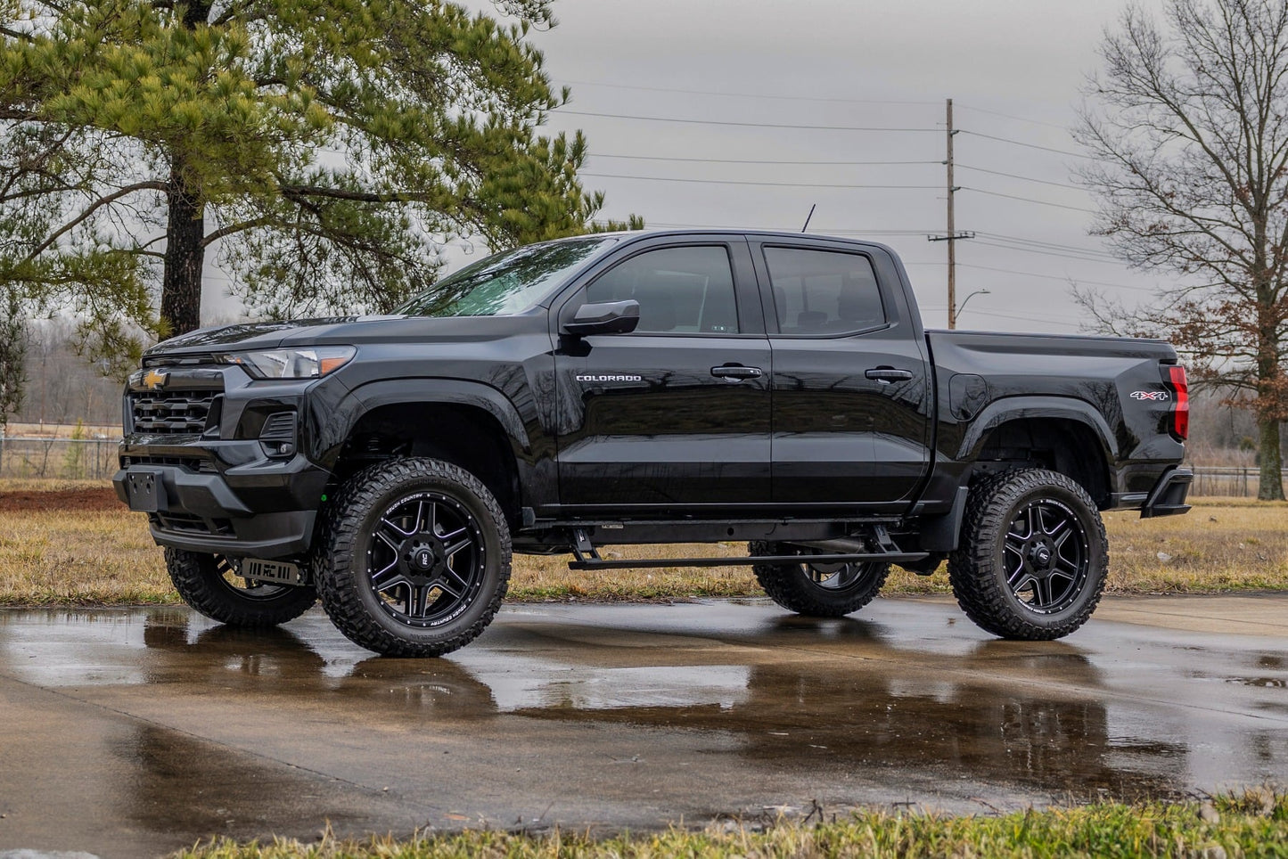 POWER RUNNING BOARDS DUAL ELECTRIC MOTOR | CREW CAB | CHEVY/GMC CANYON/COLORADO (15-26)