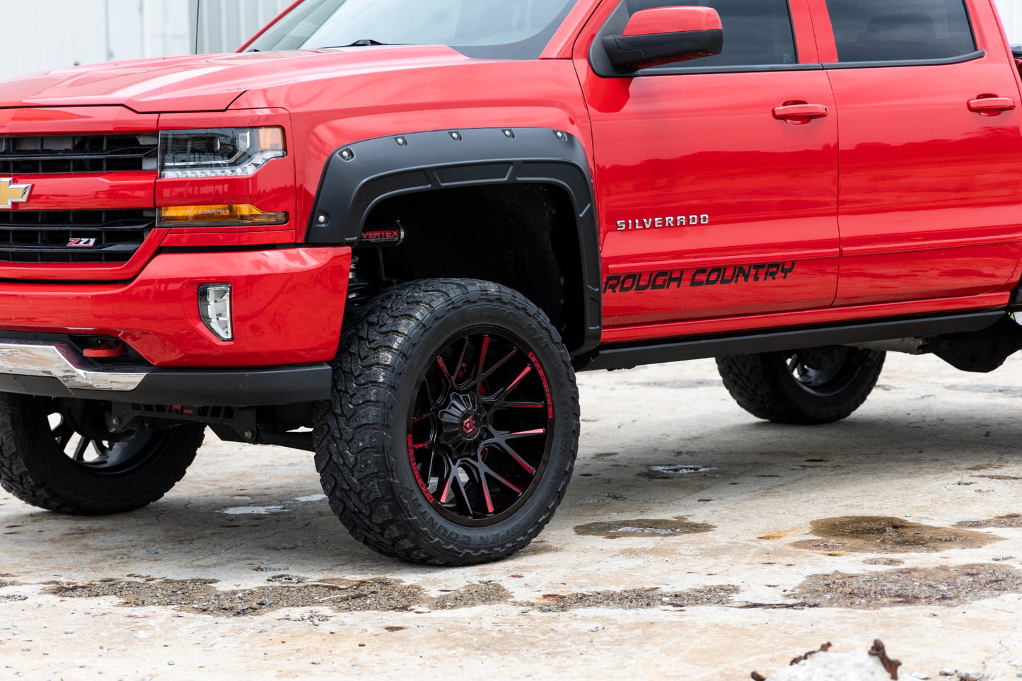 POCKET FENDER FLARES 6'7"/8' BED | CHEVY SILVERADO 1500 (07-13)/2500 HD/3500 HD (07-14)