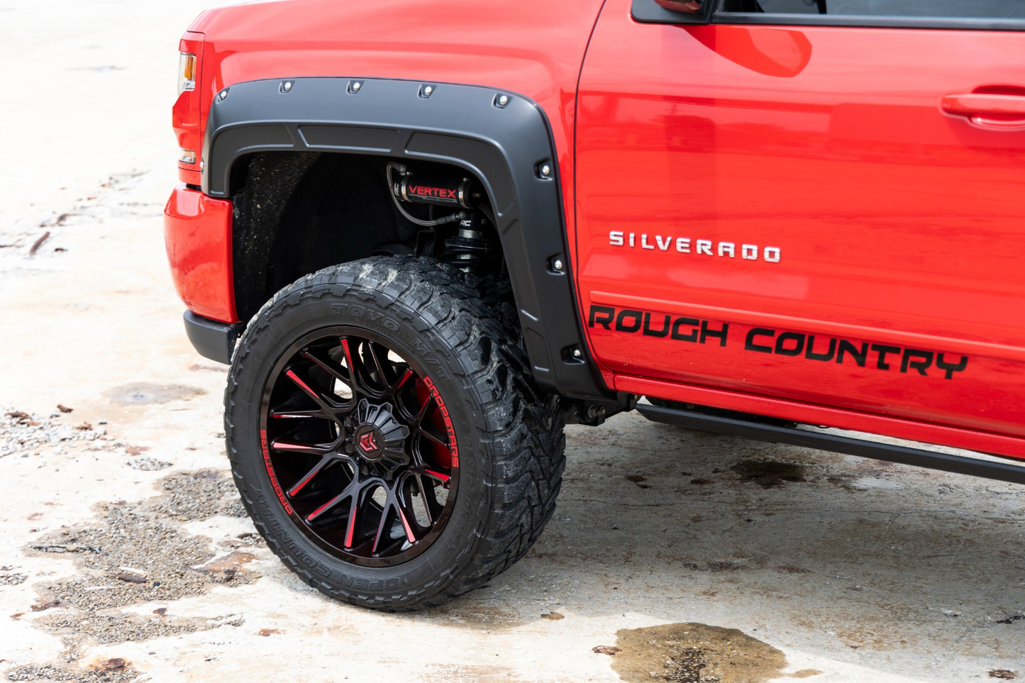 POCKET FENDER FLARES 6'7"/8' BED | CHEVY SILVERADO 1500 (07-13)/2500 HD/3500 HD (07-14)