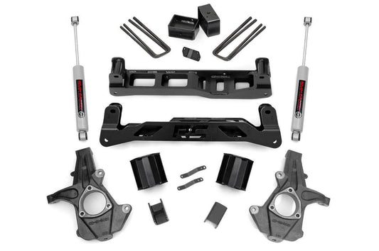 5 INCH LIFT KIT CHEVY SILVERADO & GMC SIERRA 1500 2WD (2007-2013)