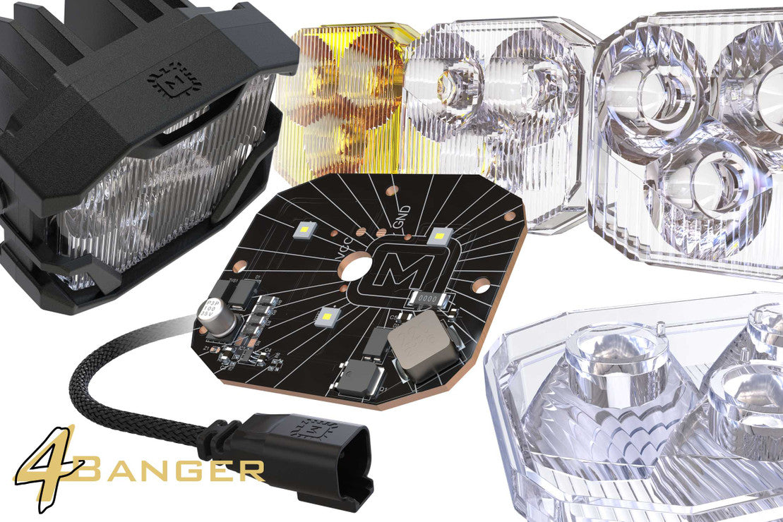 4BANGER LED FOG LIGHTS: FORD F-150 (09-14)