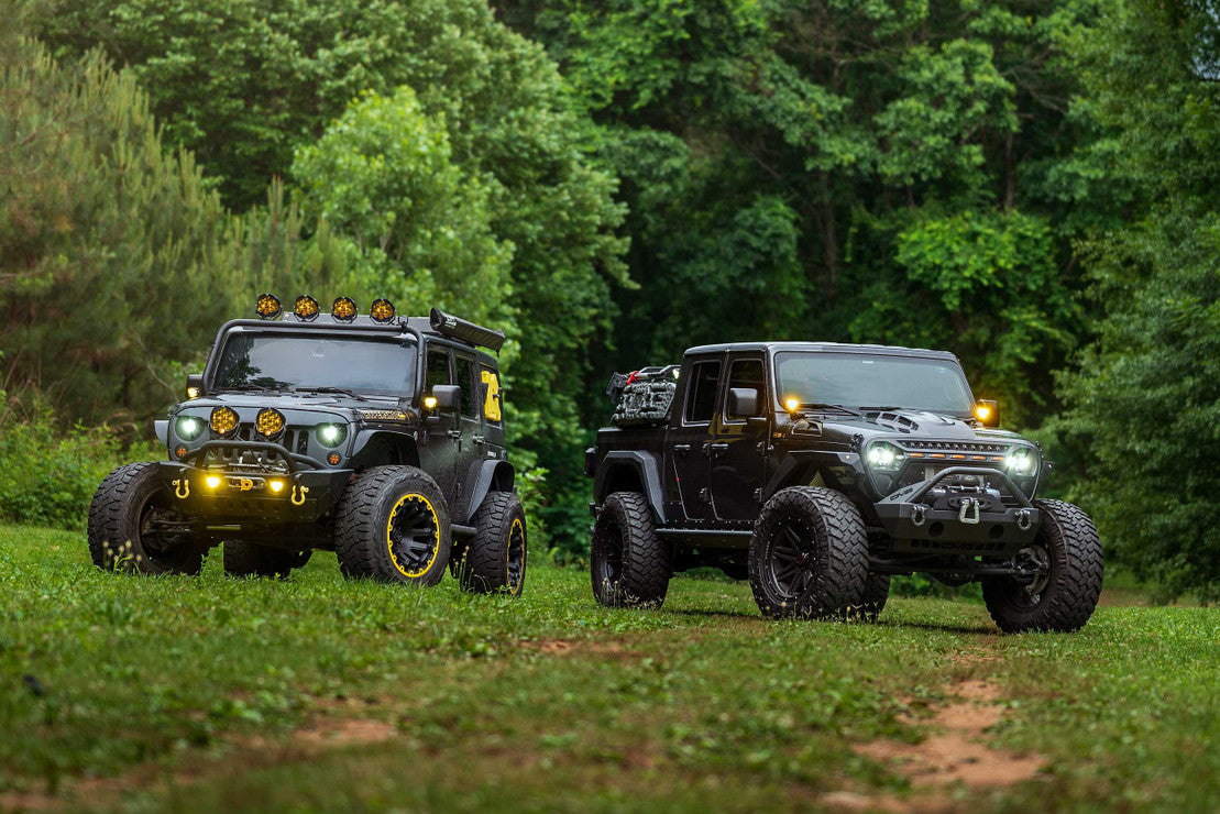 4BANGER LED A-PILLAR SYSTEM: WRANGLER JL (2018+)