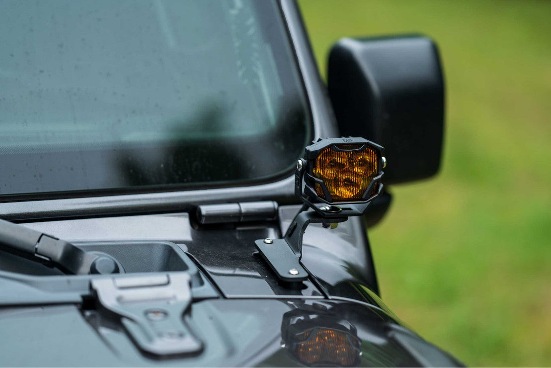 4BANGER LED A-PILLAR SYSTEM: WRANGLER JL (2018+)