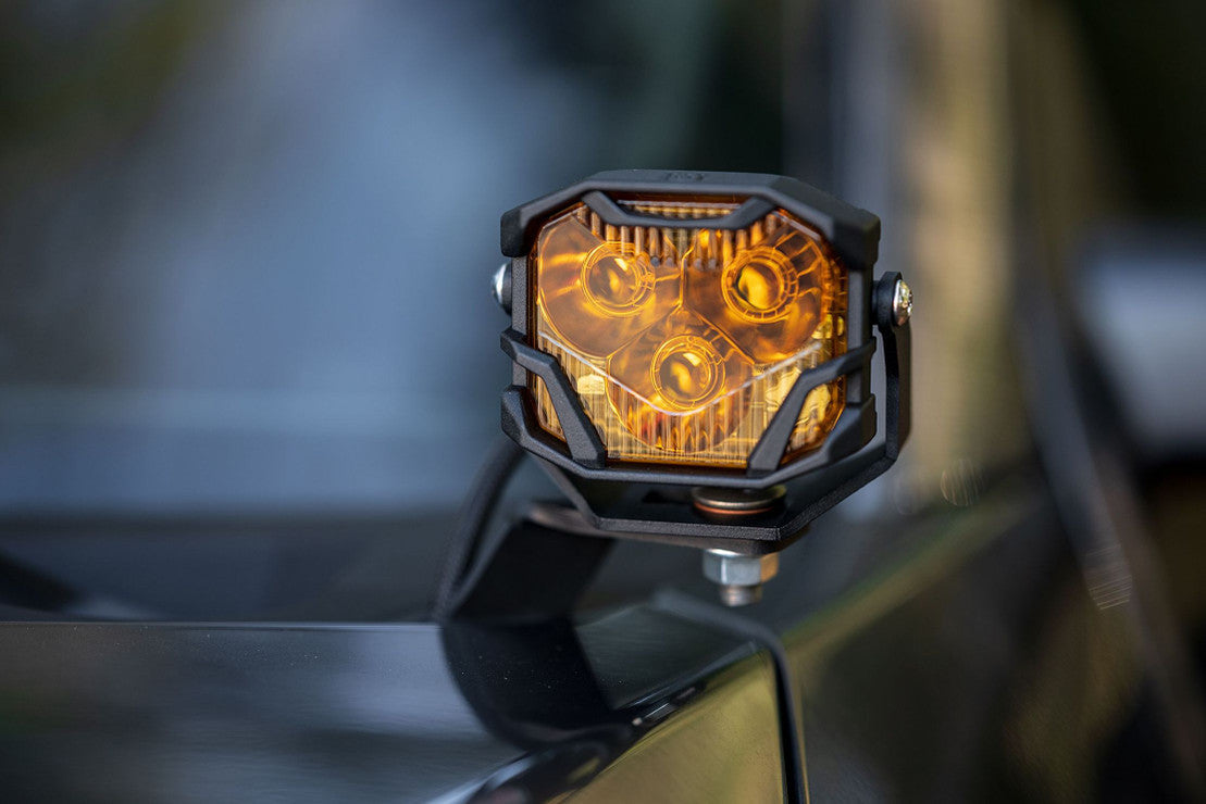 4BANGER LED A-PILLAR SYSTEM: GMC SIERRA (14-18)