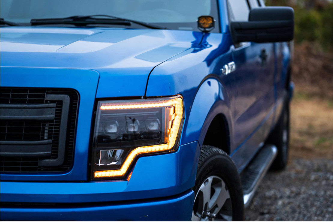 4BANGER LED A-PILLAR SYSTEM: FORD F-150 (09-14)