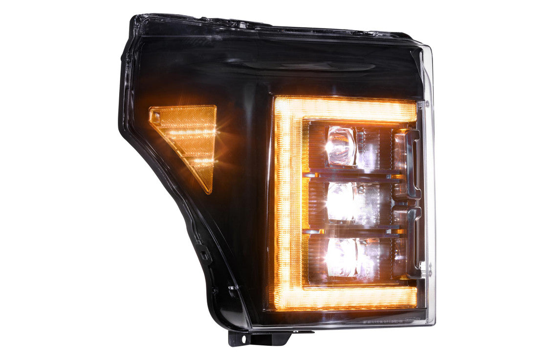 FORD SUPER DUTY (11-16): XB LED HEADLIGHTS (AMBER)