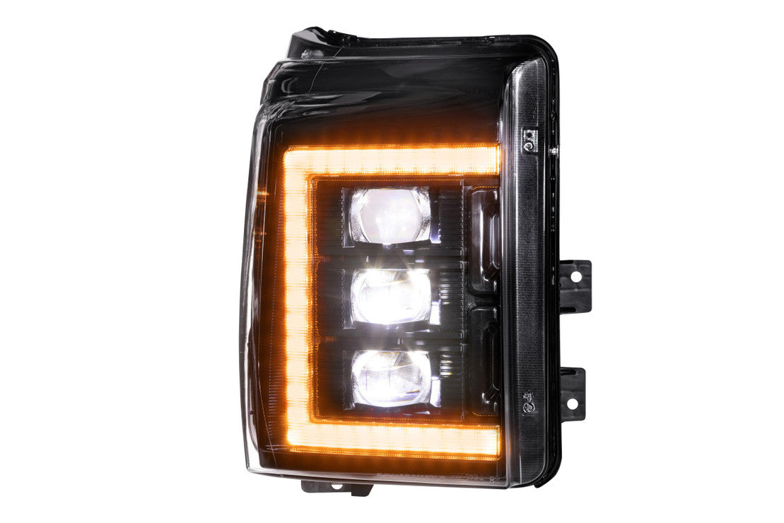 FORD SUPER DUTY (11-16): XB LED HEADLIGHTS (AMBER)