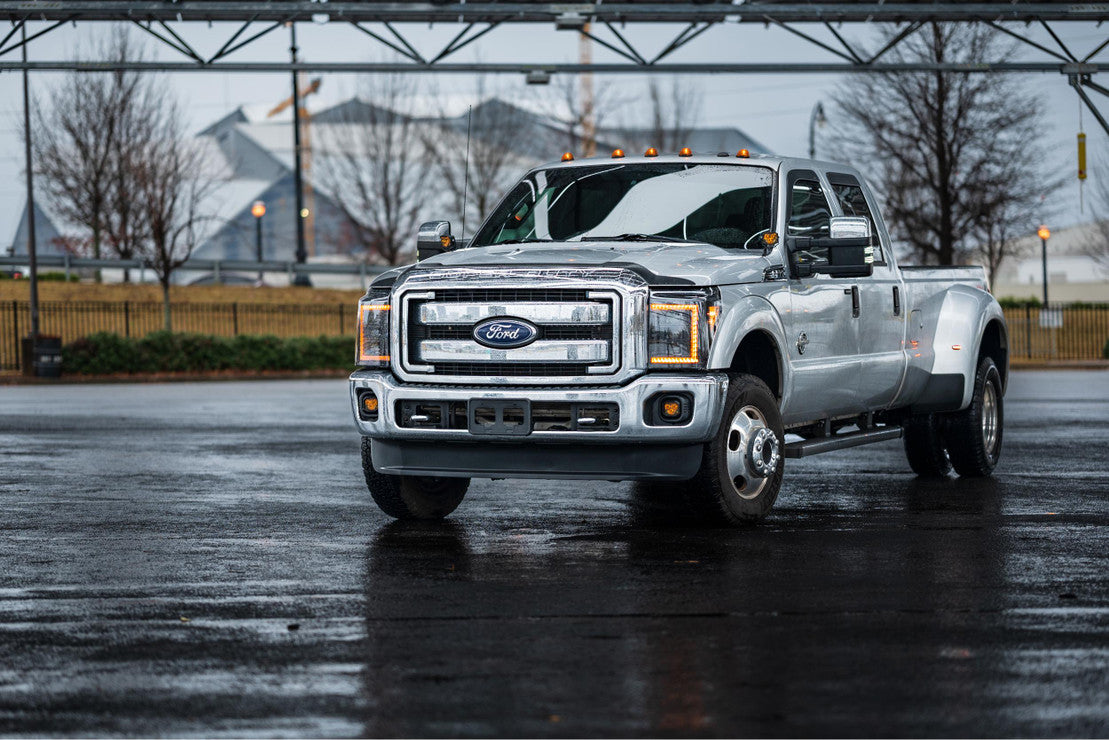 FORD SUPER DUTY (11-16): XB LED HEADLIGHTS (AMBER)