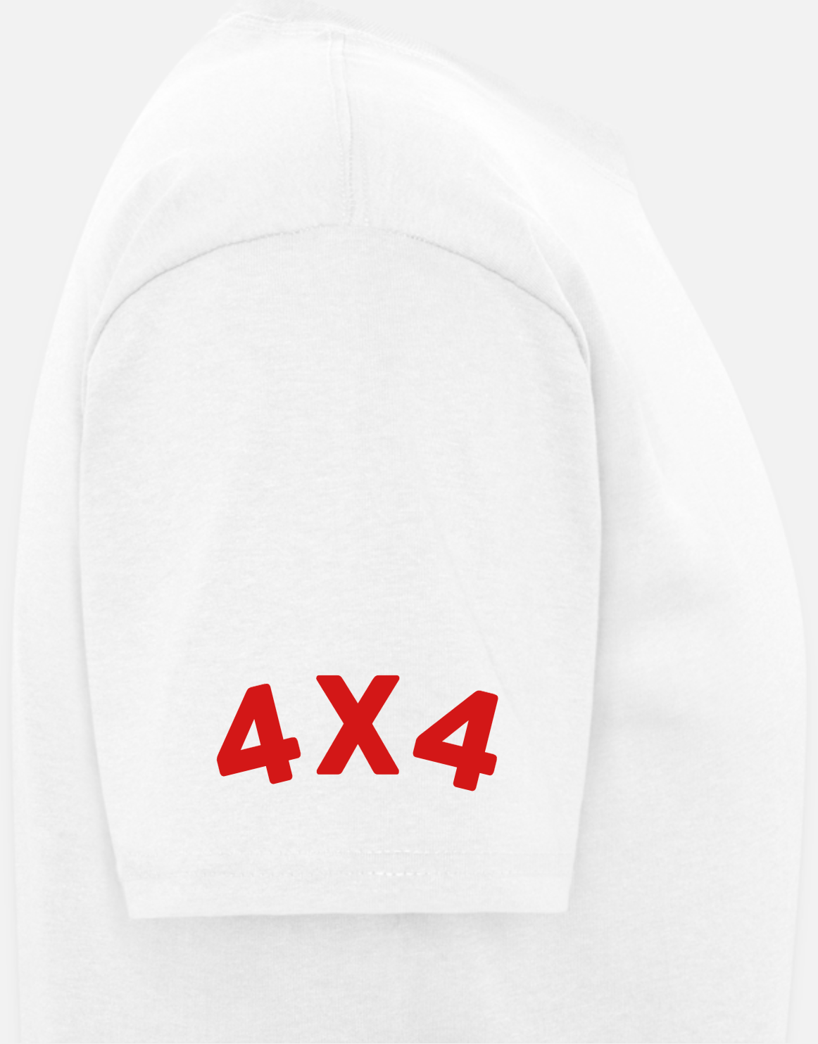 WHITE T-SHIRT #1 BY OFFROAD BROS. 4X4