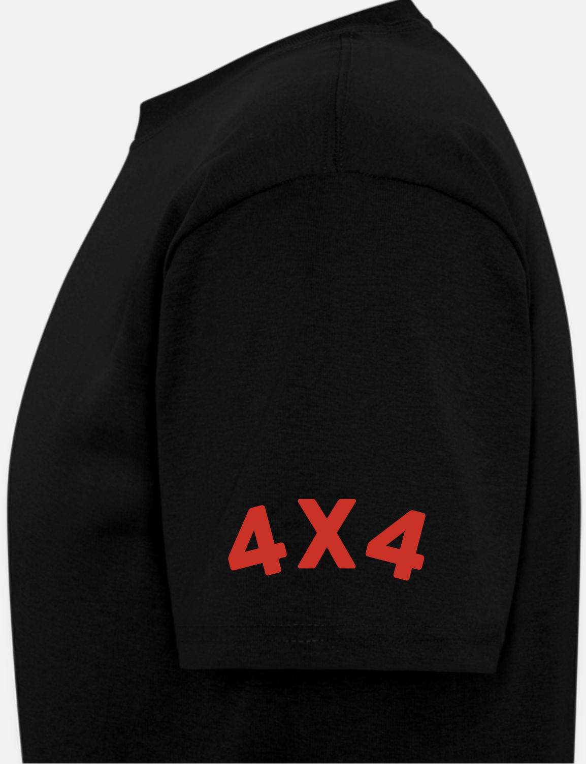 BLACK T-SHIRT BY OFFROAD BROS. 4X4