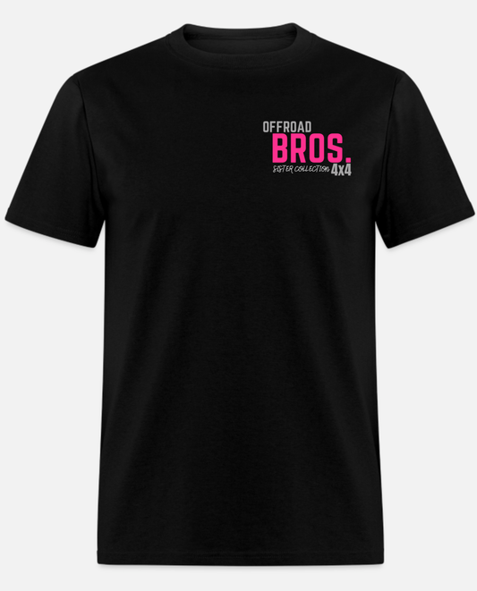 BLACK T-SHIRT FROM SISTER COLLECTION BY OFFROAD BROS. 4X4