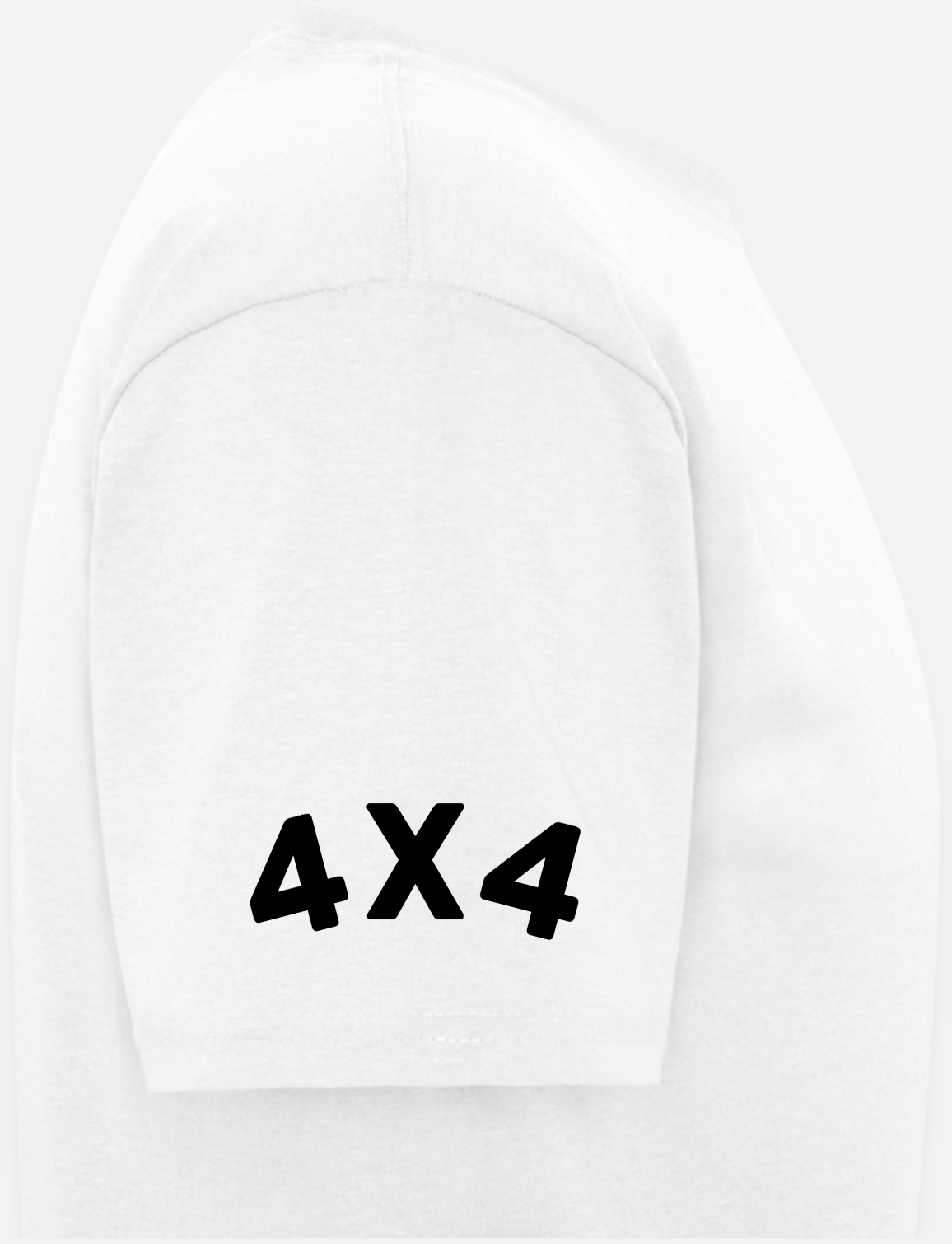 WHITE T-SHIRT #2 BY OFFROAD BROS. 4X4