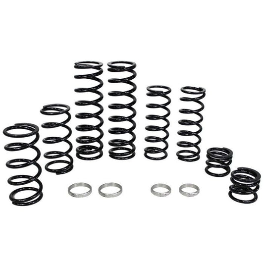 POLARIS RZR TURBO S 4 STAGE 1 DUAL RATE SPRING KIT (W.E. VELOCITY SHOCK)