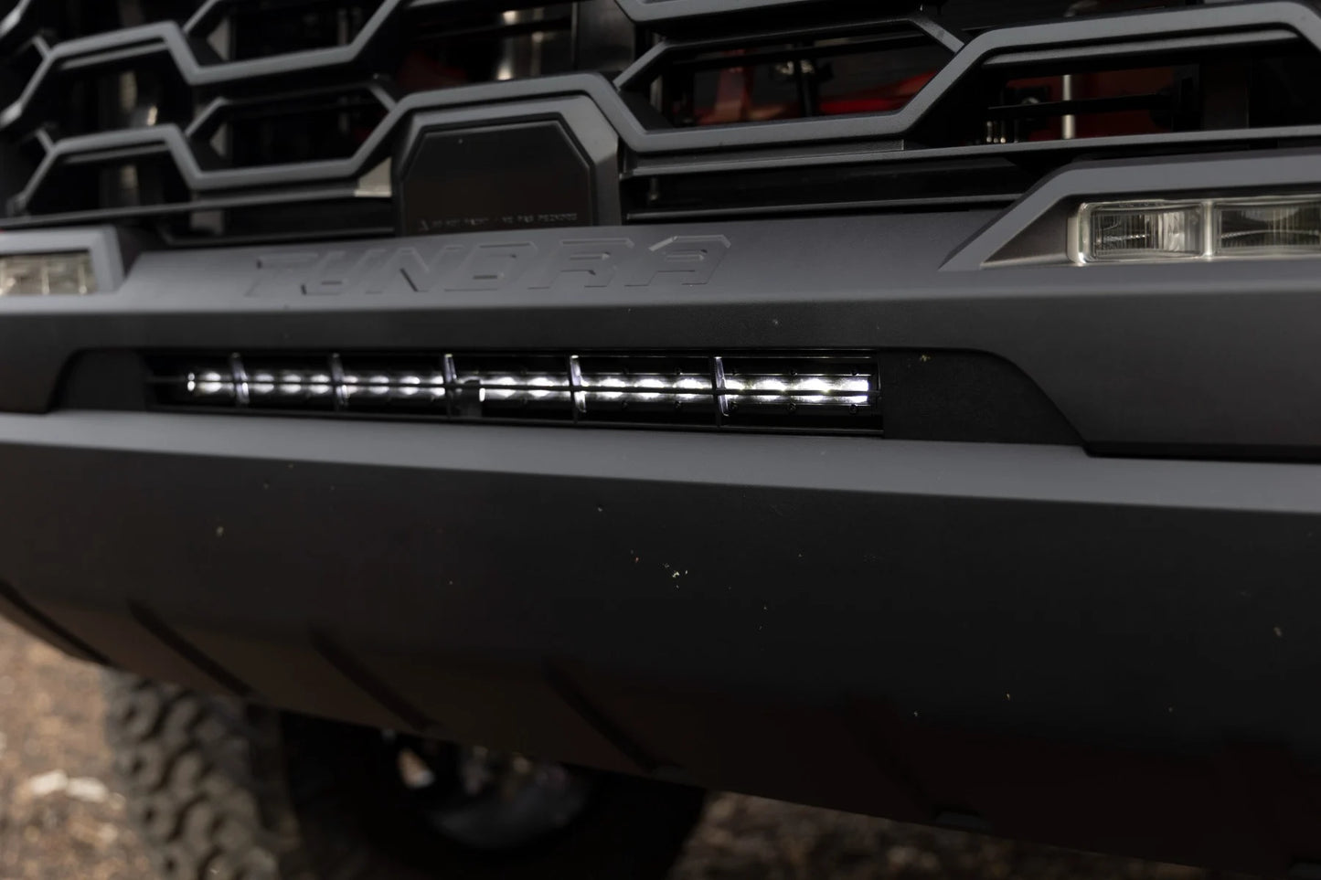 LED LIGHT KIT BUMPER MOUNT | 20" BLACK SLIM LINE | TOYOTA TUNDRA (22-24)