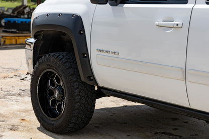 POCKET FENDER FLARES 6'7" & 8' BED | CHEVY SILVERADO 1500/2500HD/3500HD (07-14)