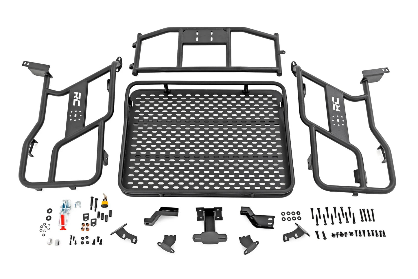 TUBULAR REAR CARGO RACK SPARE TIRE MOUNT | POLARIS RZR XP 1000