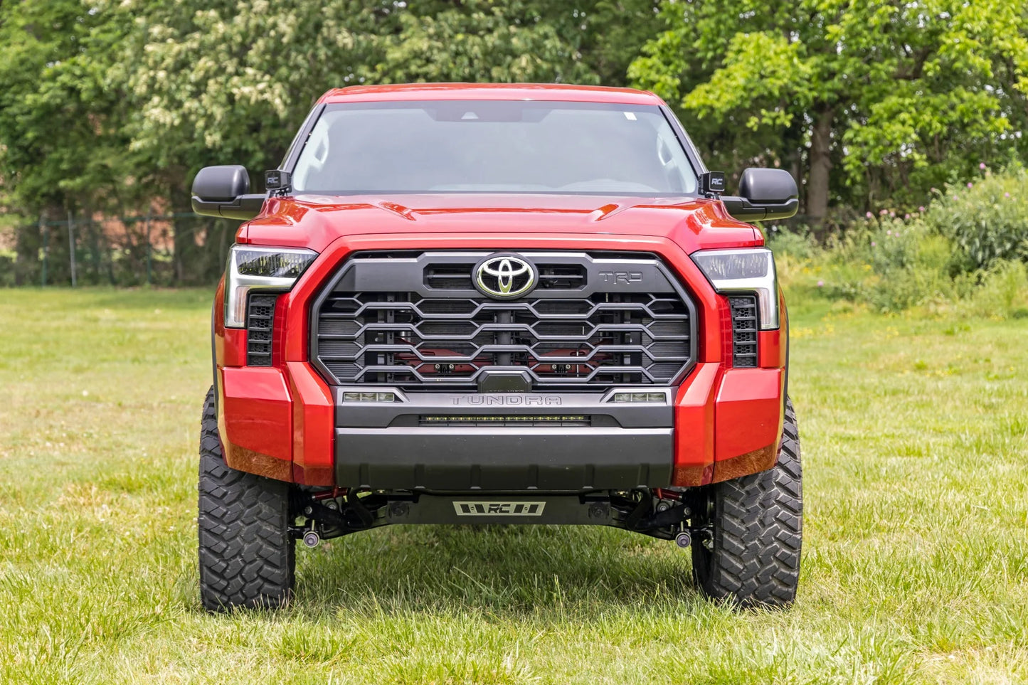 LED LIGHT KIT BUMPER MOUNT | 20" BLACK SLIM LINE | TOYOTA TUNDRA (22-24)