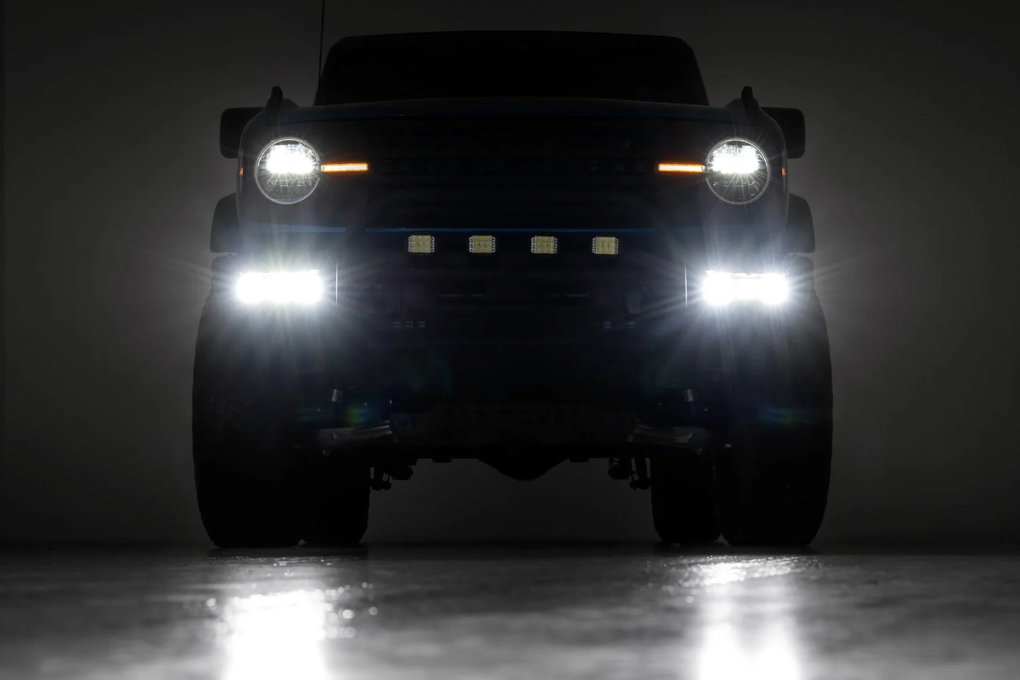 TRIPLE LED FOG LIGHT KIT FORD BRONCO (21-24)