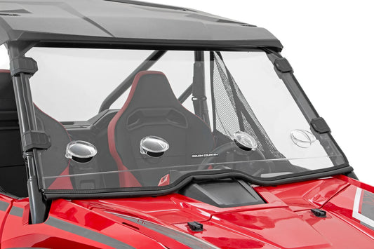 VENTED FULL WINDSHIELD SCRATCH RESISTANT | HONDA TALON 1000