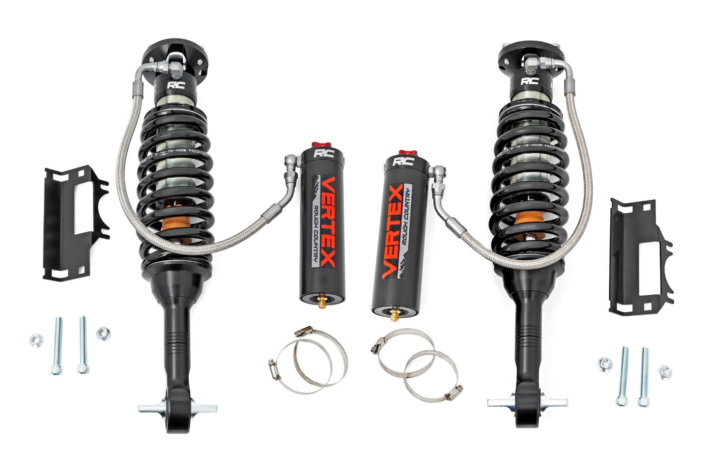 VERTEX 2.5 ADJUSTABLE COILOVERS FRONT | 2" | FORD BRONCO 4WD (2021-2024)