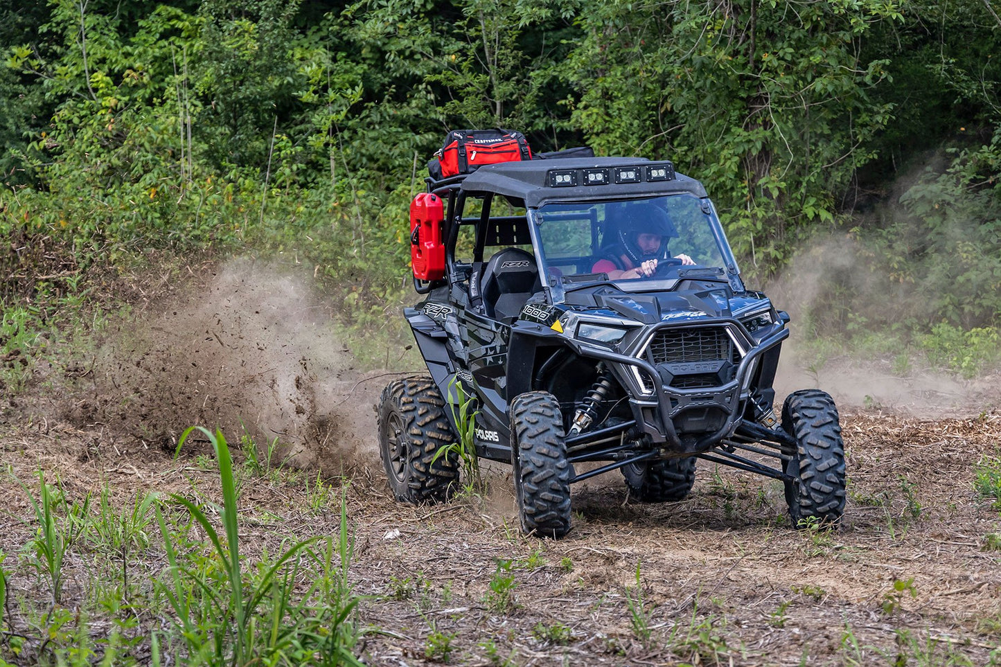 TUBULAR REAR CARGO RACK SPARE TIRE MOUNT | POLARIS RZR XP 1000