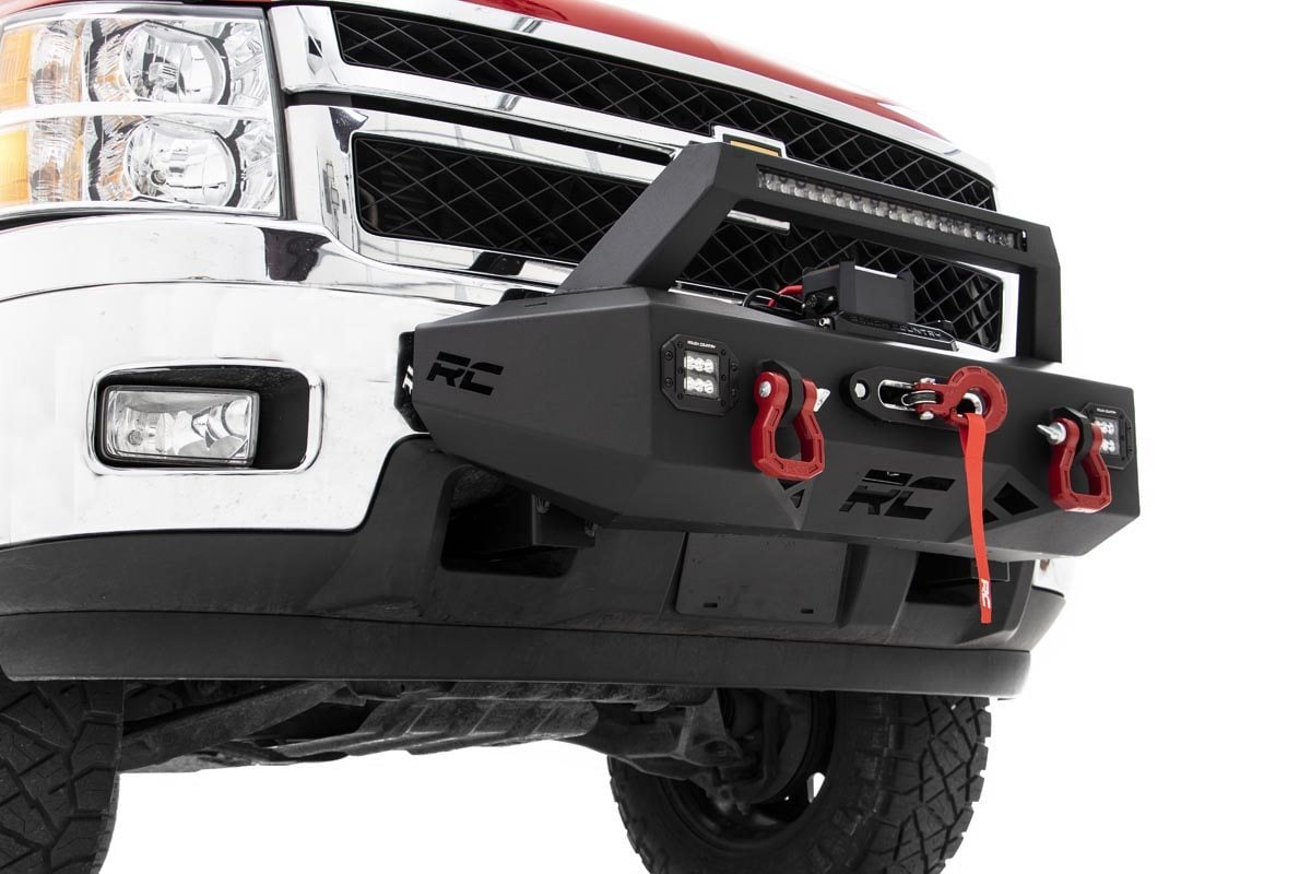 EXO WINCH MOUNT KIT CHEVY SILVERADO 2500 HD/3500 HD 2WD/4WD (2011-2019)