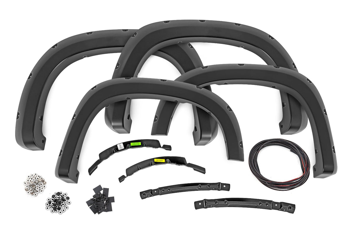 POCKET FENDER FLARES CHEVY SILVERADO 1500 2WD/4WD (2022-2026)