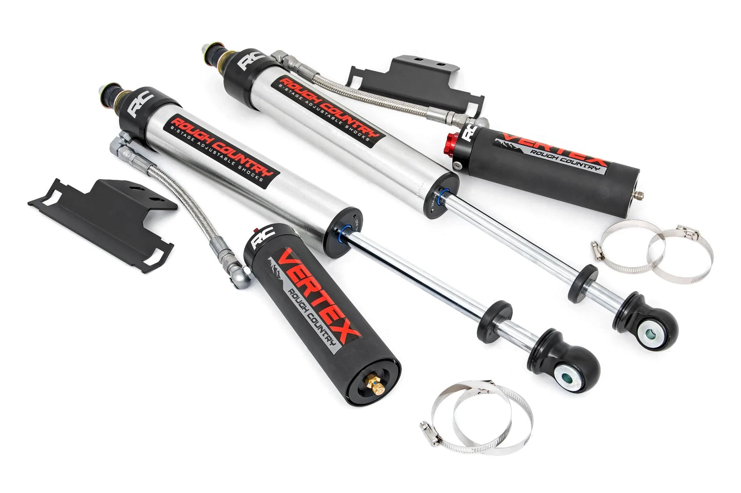 VERTEX 2.5 ADJUSTABLE REAR SHOCKS 3" | TOYOTA TACOMA 2WD/4WD (2005-2023)