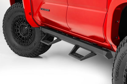 SRL2 ADJUSTABLE ALUMINUM STEPS DOUBLE CAB | TOYOTA TACOMA 2WD/4WD (2024)