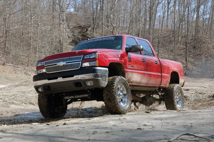 6 INCH LIFT KIT CHEVY/GMC 2500HD 2WD (01-10)