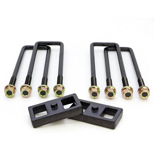 1" REAR BLOCK KIT - GM SILVERADO / SIERRA 2500/3500 HD OEM STYLE W/ FACTORY TOP OVERLOADS 2011-2023