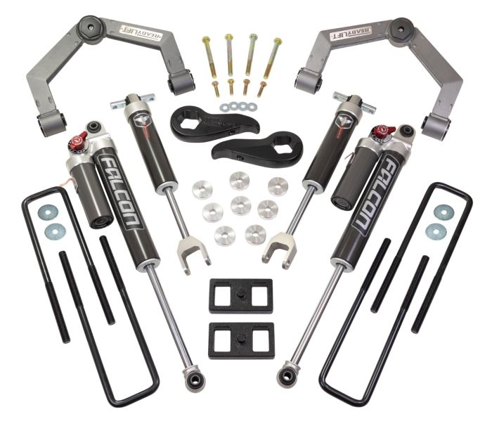 3'' SST2.1 LIFT KIT WITH FABRICATED CONTROL ARMS AND FALCON 2.1 SHOCKS- GM SILVERADO / SIERRA 2500HD/3500HD 2011-2019