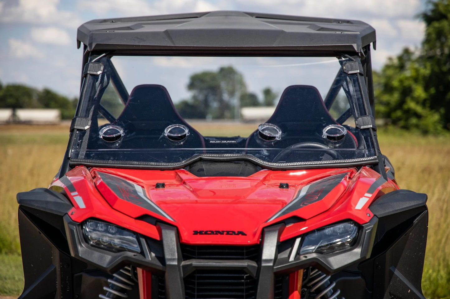 VENTED FULL WINDSHIELD SCRATCH RESISTANT | HONDA TALON 1000