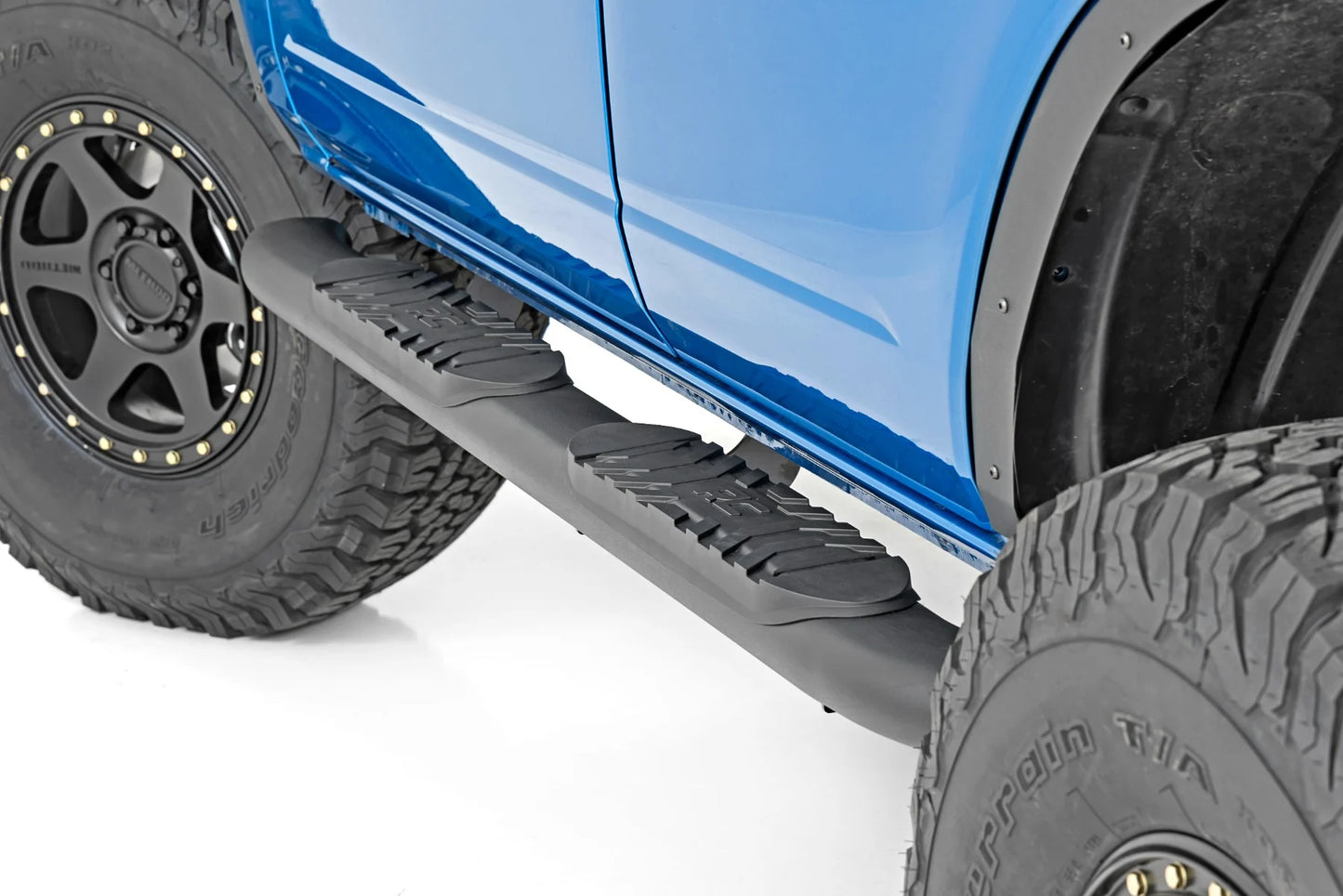 OVAL NERF STEP 4-DOOR | BLACK | FORD BRONCO 4WD (2021-2024)