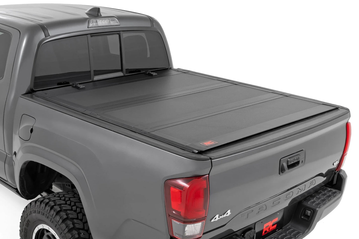 HARD TRI-FOLD FLIP UP BED COVER TOYOTA TACOMA 2WD/4WD (16-23)