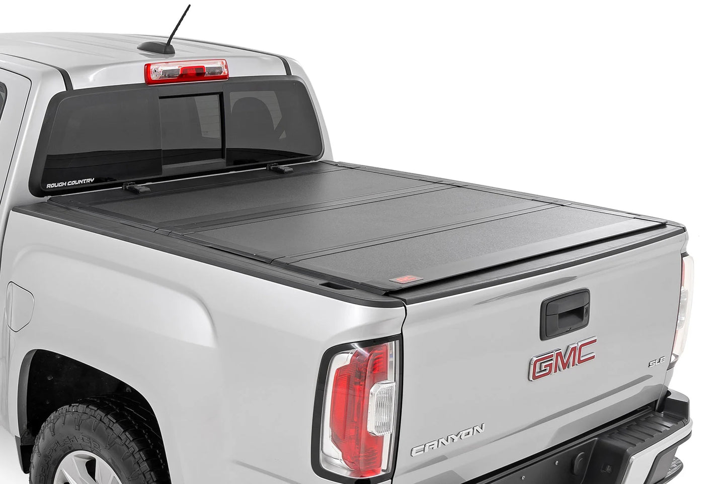 HARD TRI-FOLD FLIP UP BED COVER CHEVY/GMC CANYON/COLORADO (15-24)