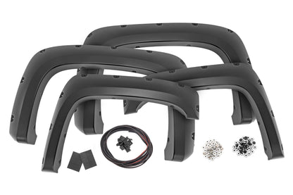 POCKET FENDER FLARES 6'7" & 8' BED | CHEVY SILVERADO 1500/2500HD/3500HD (07-14)