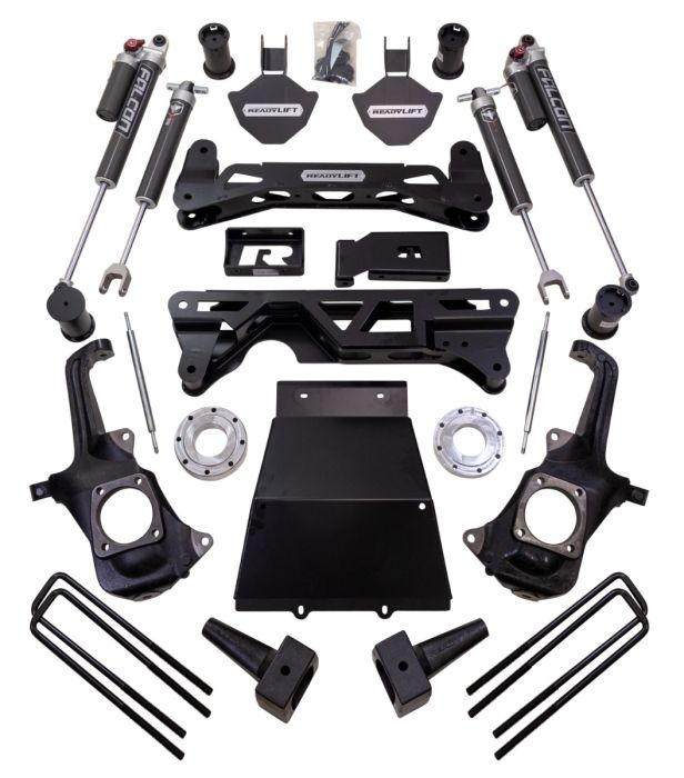 5-6'' MAX 2.1 SUSPENSION SYSTEM - GM SILVERADO / SIERRA 2500HD/3500HD W/ FALCON SHOCKS 2011-2019