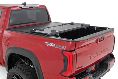 HARD LOW PROFILE BED COVER 5'7" BED | CARGO MGMT | TOYOTA TUNDRA (22-24)