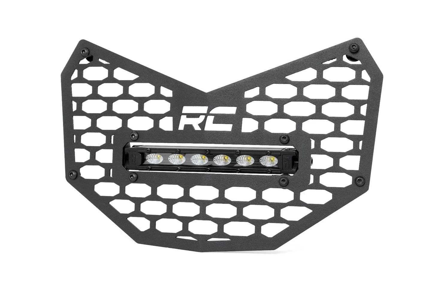 LED LIGHT KIT GRILLE MOUNT | 6" BLACK SLIMLINE | CAN-AM MAVERICK X3