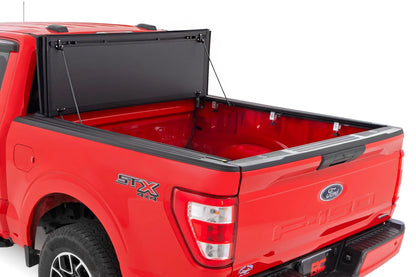 HARD FOLDING BED COVER 5'7" BED | FORD F-150/F-150 LIGHTNING/RAPTOR (15-23)