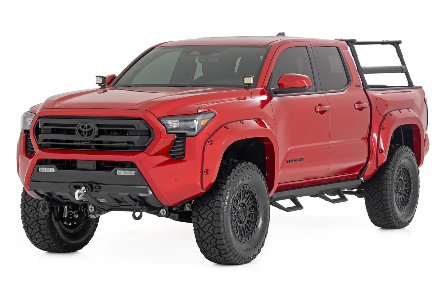 SRL2 ADJUSTABLE ALUMINUM STEPS DOUBLE CAB | TOYOTA TACOMA 2WD/4WD (2024)