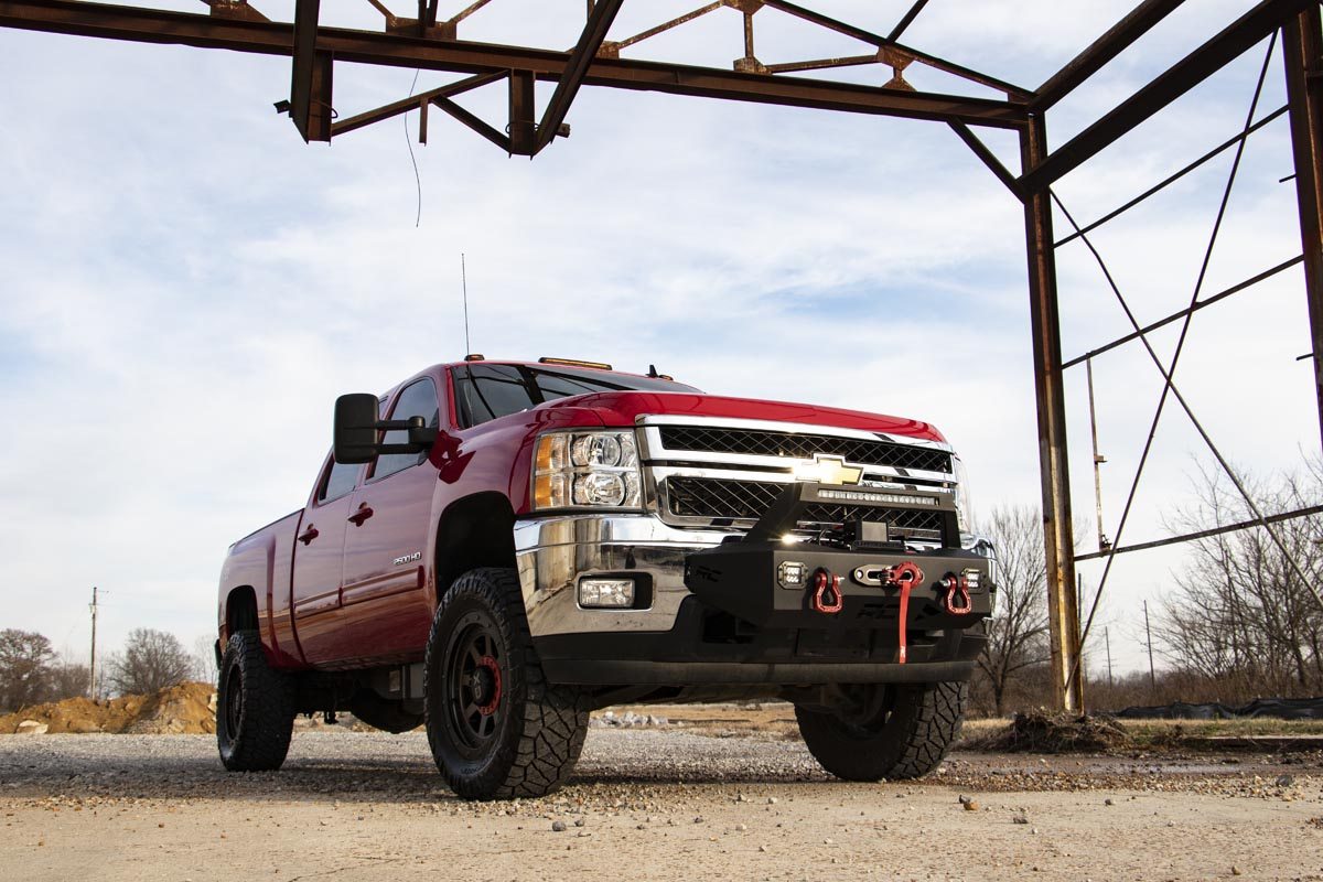 EXO WINCH MOUNT KIT CHEVY SILVERADO 2500 HD/3500 HD 2WD/4WD (2011-2019)