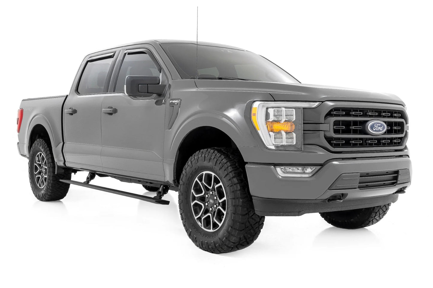 POWER RUNNING BOARDS DUAL ELECTRIC MOTOR | FORD F-150/RAPTOR/SUPER DUTY (15-24)