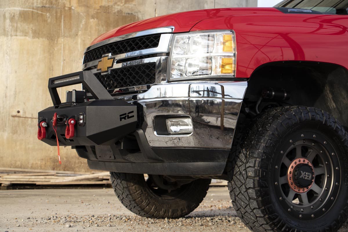 EXO WINCH MOUNT KIT CHEVY SILVERADO 2500 HD/3500 HD 2WD/4WD (2011-2019)