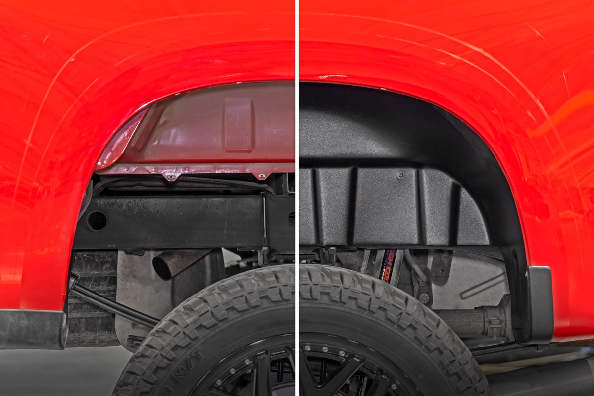 REAR WHEEL WELL LINERS CHEVY SILVERADO 1500 2WD/4WD (2019-2026)