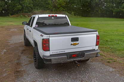 Soft Tri-Fold Bed Cover Chevy/GMC 1500 (2014-2018)