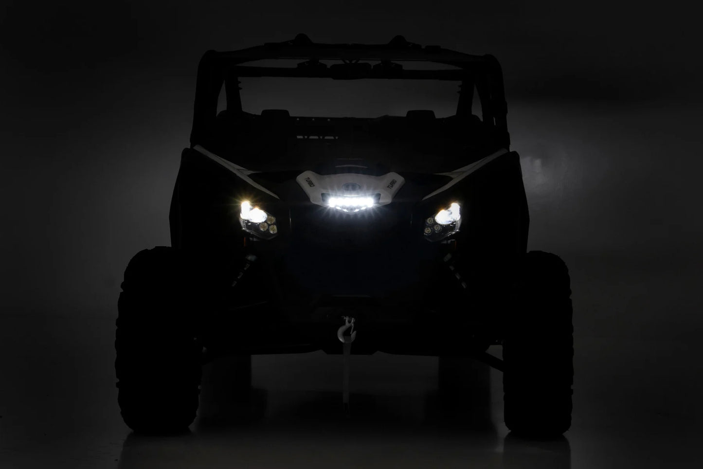 LED LIGHT KIT COWL MOUNT | 6" BLACK SLIMLINE | CAN-AM MAVERICK X3