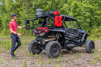 TUBULAR REAR CARGO RACK SPARE TIRE MOUNT | POLARIS RZR XP 1000