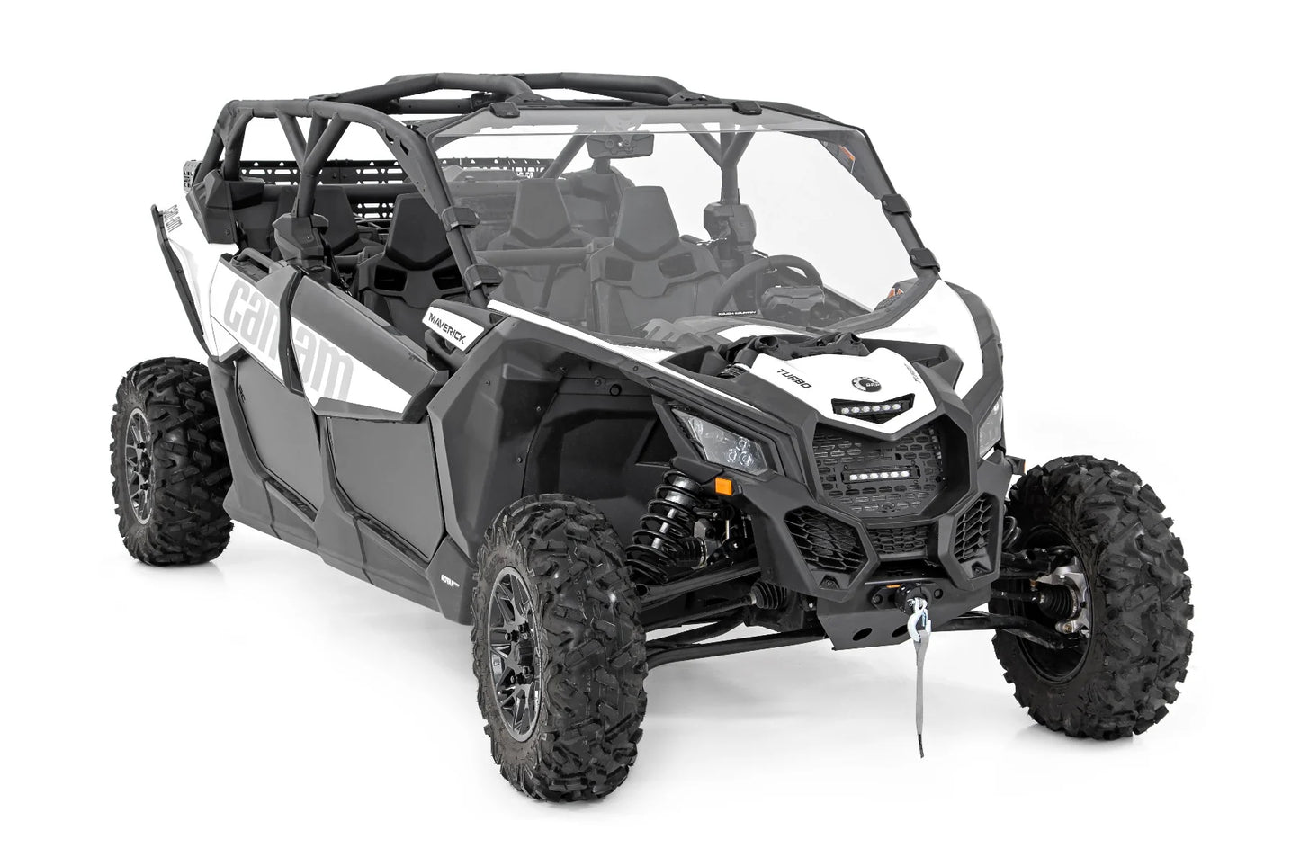 LED LIGHT KIT GRILLE MOUNT | 6" BLACK SLIMLINE | CAN-AM MAVERICK X3